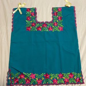 Embroidered Mexican Blouse